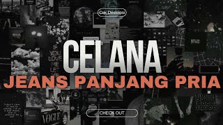 Rekomendasi Celana Jeans Pria Brand Lokal Di Shopee [upl. by Ihsir877]