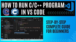 Learn the Fastest Method to Run CC Program in Visual Studio Code  VS Code  VS Code Tutorial [upl. by Luhey]