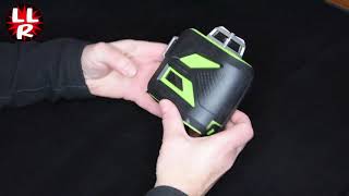 Huepar HP 603CG 3D multiline Green Laser Level Hands on Review plus a peak inside the cover [upl. by Khalin]