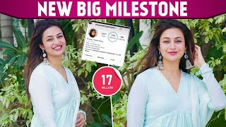 KKK 11 Fame Divyanka Tripathi Crosses This Big Milestone On Social Media Shares Her Happiness [upl. by Jerrine]