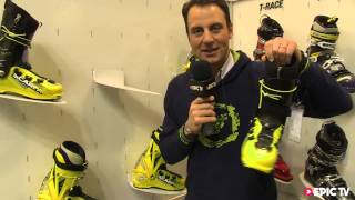 Ski Touring Boots Review Scarpa 2014 Alien 10 at ISPO 2013 [upl. by Oiuqise]