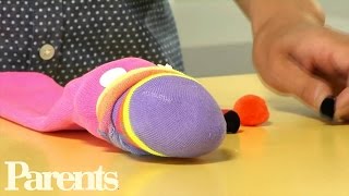 How to Make Sock Puppets  Parents [upl. by Ehtyaf]