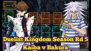 Kaiba vs Bakura  Yugioh Duelist Kingdom Season Round 5 yugioh yugiohtcg yugiohcards [upl. by Aicital]