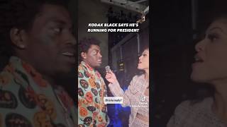 Kodak Black for president⁉️😳kodakblack trump [upl. by Elraet]