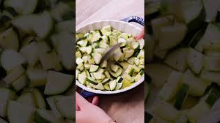 Une recette de pâtes crémeuses courgette féta 🍝​  750g [upl. by Eednim]