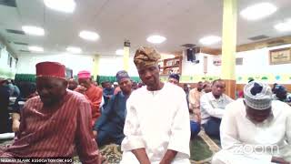 NIA CHICAGO JUMMUAT KHUTBA By Chief Imam of Ikorodu Imama Oloworibi on 09272024 [upl. by Elamef]