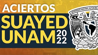 Aciertos UNAM SUAYED 2022 [upl. by Leasia]