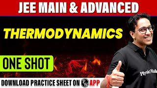 THERMODYNAMICS in 1 Shot  All Concepts Tricks amp PYQs Covered  JEE Main amp Advanced [upl. by Zorana]