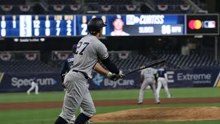 Onfield view of Giancarlo Stantons GRAND SLAM against Rays in ALDS Game 1 [upl. by Steck]