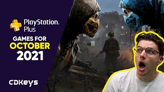 New PlayStation Plus Monthly Games  October 2021 [upl. by Ardnalak]