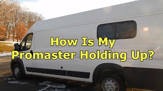 Van Life  How Is My Promaster Holding Up [upl. by Harberd]