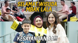 MBAK LALA AKHIRNYA WISUDA NAGITA RAFATHAR HADIR KASIH SURPRISE DI WISUDA MBAK LALA [upl. by Dewain]