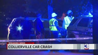 Domestic violence suspect dies after ramming vehicles crashing in Collierville [upl. by Madid]