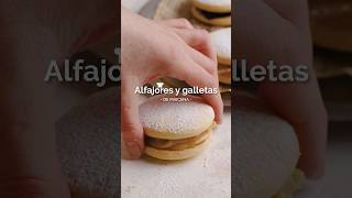 Receta Alfajores y Galletas de Maicena  Gourmet GourmetChile Recetas Reposteria Galletas [upl. by Gentry]