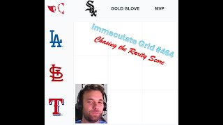 Immaculate Grid 464  Chasing the Rarity Score and Clock [upl. by Auqinaj]