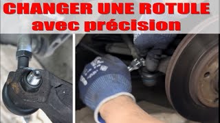 Changer une rotule de direction avec précision  ❌ 60€ de géométrie 👎❌ Peugeot 206 306 [upl. by Ume758]