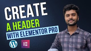 How to make a header with Elementor in WordPress [upl. by Aluor]