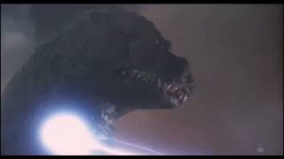 Godzilla vs king ghidorah 1991 Godzilla goes on a rampage through Sapporo Japanese version [upl. by Holloway]