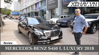 Món hời MercedesBenz S450 L Luxury 2018 quotlướtquot giá 4 tỷ XEHAYVN [upl. by Nireves]