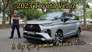 First Impression amp Drive 2023 Toyota Veloz Malaysia [upl. by Christin527]