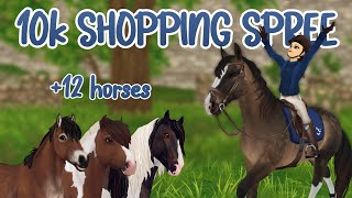 10k Star Coin Shopping Spree  Star Stable Online [upl. by Haem]