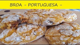 receitas bolo doces PORTUGAL BROA PORTUGUERSA COM RECHEIO DE TÂMARAS [upl. by Levana35]