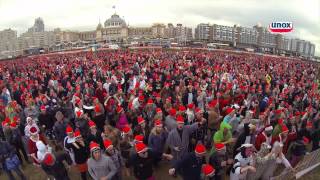 De Unox Nieuwjaarsduik 2014 [upl. by Enillebyam]