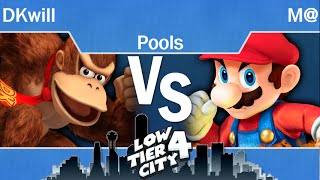 LTC4  iQHQ  DKwill DK vs M Mario Pools  Smash 4 [upl. by Carmelle]