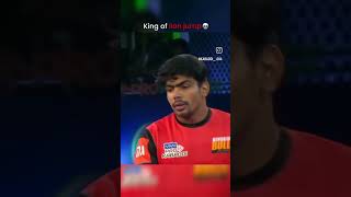 Pro Kabaddi player Pawan Sherawat flying man jordar rate Kabaddi premi 😘 [upl. by Rebmat]