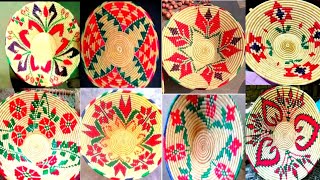 How to make Dauri Design  Dauri Banane ka tarika  Indian Basket Design  Handicraft Design daliya [upl. by Desi]