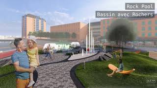 Schréder  Saint John New Brunswick  Loyalist Plaza Revitalization Project  2023 [upl. by Campball]