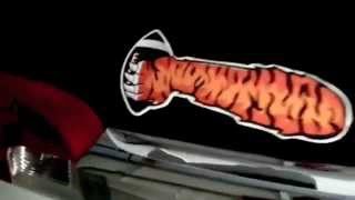 Tiger Arm Mascot with Football WiperTags Attach to Rear Wiper [upl. by Hege]