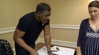 Spooky Empire 201704 Logan meets Ernie Hudson 1 [upl. by Ennaeerb]