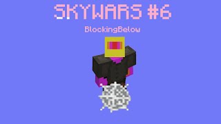 COBWEBS  Minecraft Skywars [upl. by Farrel824]