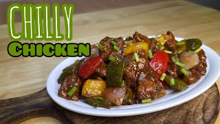 Chilli Chicken Recipe in malayalam  ചില്ലി ചിക്കൻ  Restaurant style sweet chilly chicken [upl. by Alain]