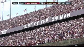 2013 1 Alabama vs 6 Texas AampM HD [upl. by Kawasaki]