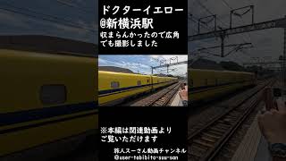 ドクターイエロー新横浜駅 youtubeshorts [upl. by Darnoc207]