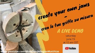 woodturning  Custom Jaws Quick and Easy Guide [upl. by Marthe386]