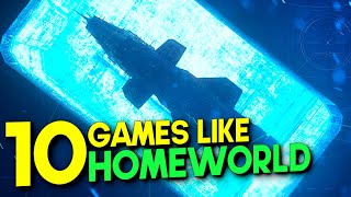 🌌Homeworld like games  RTS games with 3D Space fleet combat amp building for PC  released amp upcoming [upl. by Nomolas829]