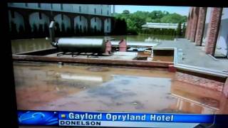 Gaylord Opryland Flood in Nashville 2010 [upl. by Aniham]