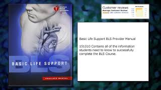 BLS Basic Life Support Provider Manual [upl. by Readus]