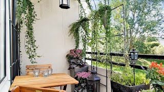 Small Balcony Decoration Ideas [upl. by Nangem]