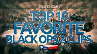 SoaR Tenser Top 10 Favorite BO2 Clips [upl. by Slerahc]