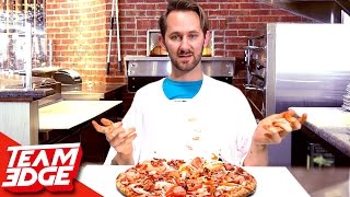 Not My Arms Challenge  Pizza edition [upl. by Sew857]