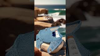 Sac fourretout ZAMY handmade tutorial tutorialcrochet beach [upl. by Findlay]