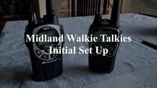 How to Set Up Your Midland Walkies [upl. by Dreher]