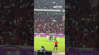 No Sensor momen Justin Hubner Red Card Full video INA vs KSA [upl. by Wiencke]