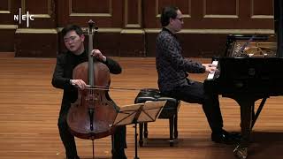 VC Young Artist Brannon Cho  Brahms Cello Sonata No 1 in E Minor [upl. by Schulein]