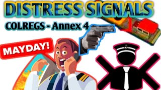 ANNEX 4 DISTRESS SIGNALS  COLREGS [upl. by Sancha854]