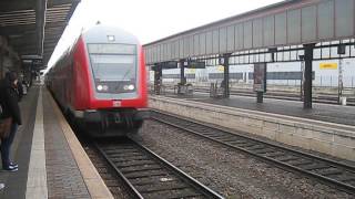 RE1 aus Koblenz Hbf nach Saarbrücken Hbf fährt ein in Trier Hbf [upl. by Anaeirb]